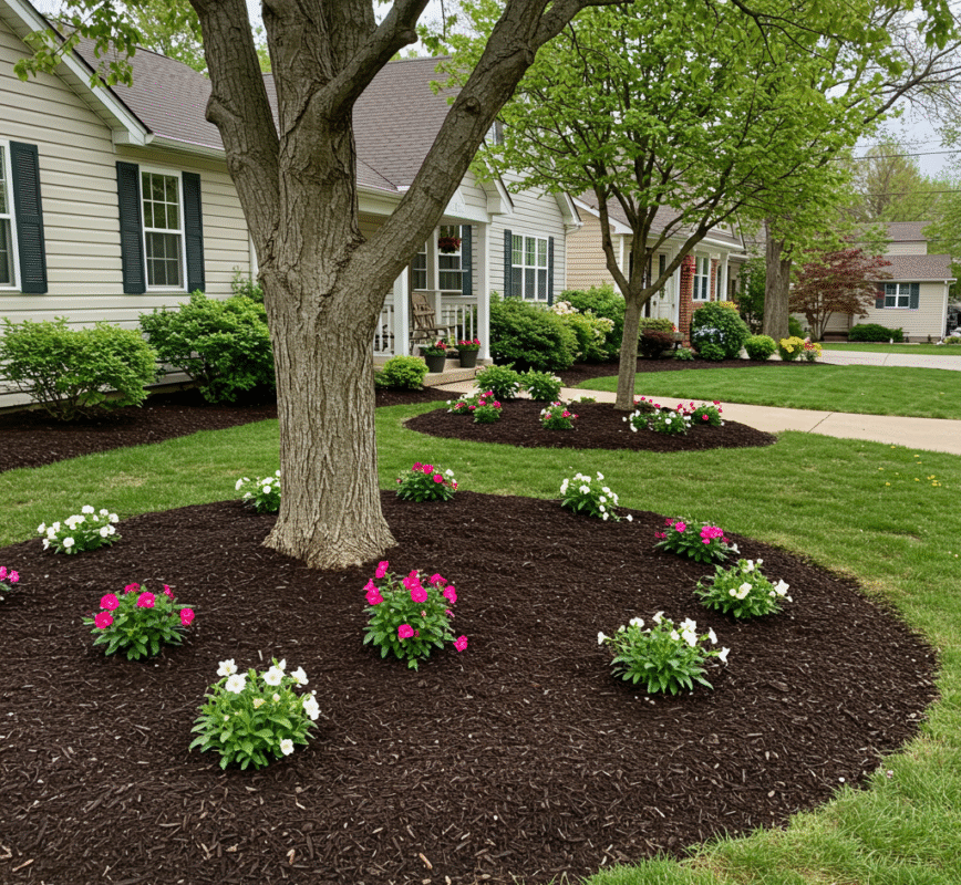 Mulch - 4 Seasons Landscaping Yorkville IL
