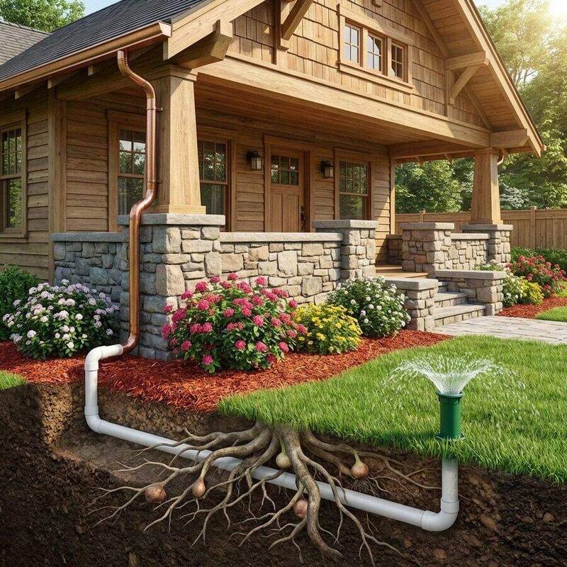 Drainage Solutions - 4 Seasons Landscaping Yorkville IL