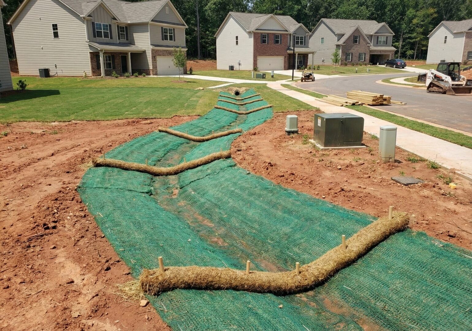 Erosion Control - 4 Seasons Landscaping Yorkville IL